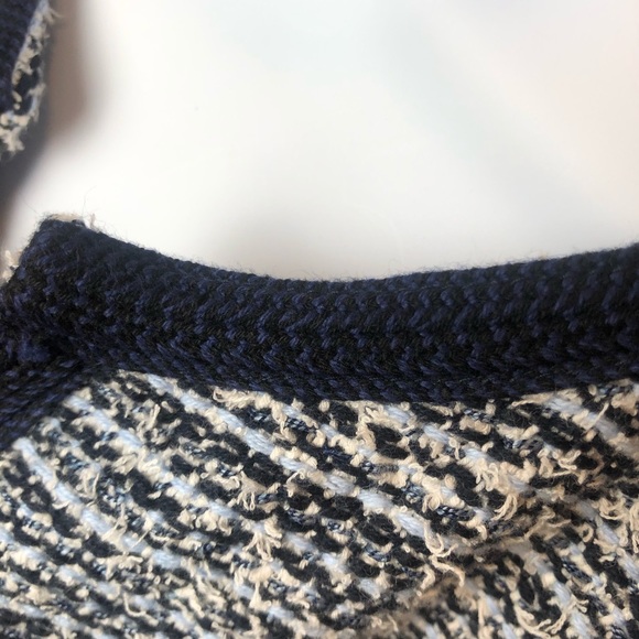 Loft Bell Sleeve Knit Tweed Jacket - Picture 5 of 6